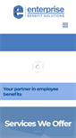 Mobile Screenshot of enterprisebenefits.com